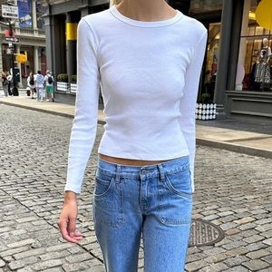 BRANDY MELVILLE long sleeve top- new with tags